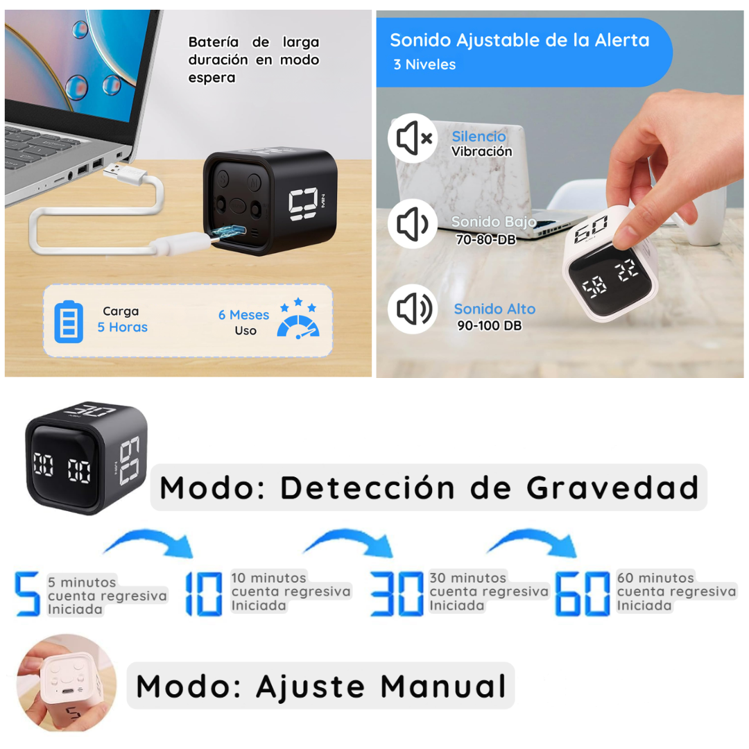 Cubo Temporizador Inteligente