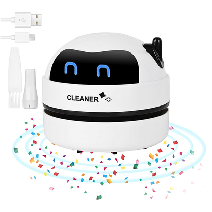 Robocleaner: Mini Aspiradora de Escritorio
