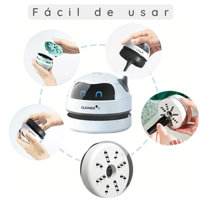 Robocleaner: Mini Aspiradora de Escritorio