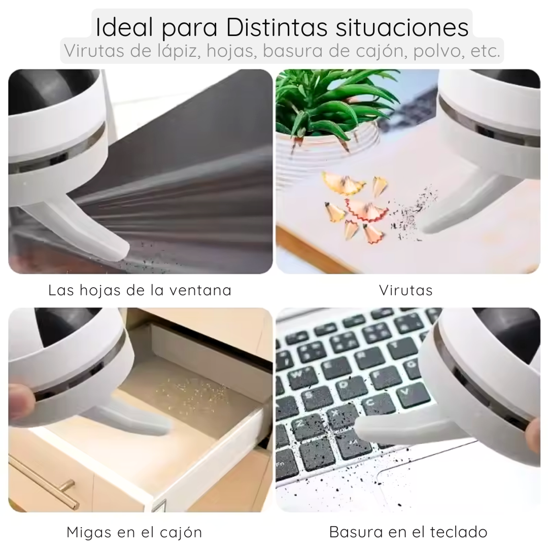 Robocleaner: Mini Aspiradora de Escritorio