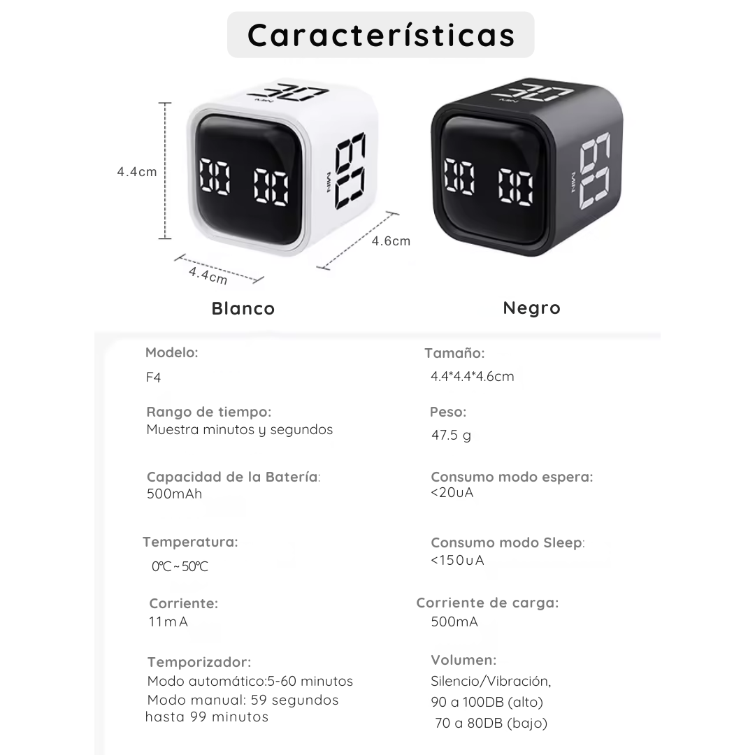 Cubo Temporizador Inteligente