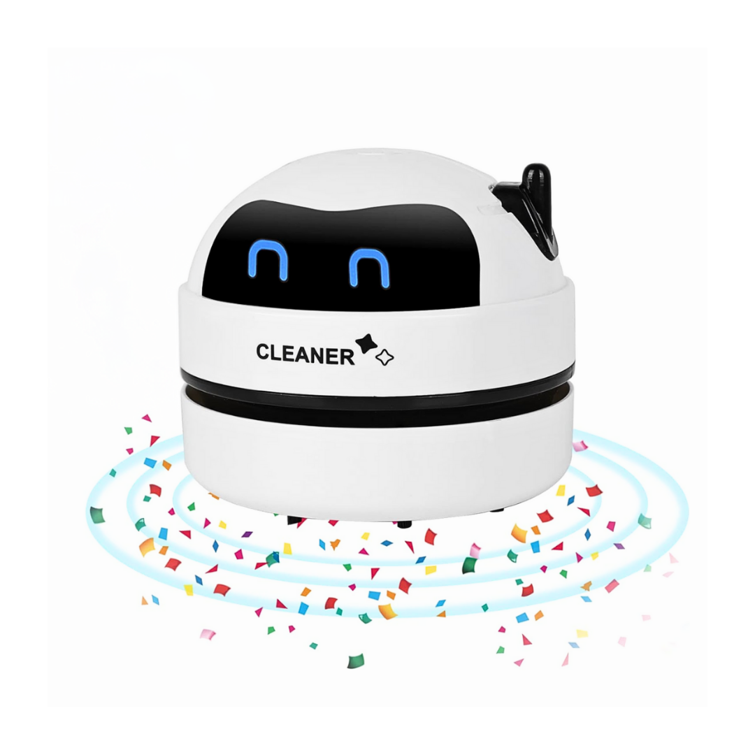 Robocleaner: Mini Aspiradora de Escritorio